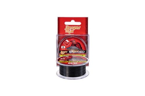 Benzár - Braided Method Hooklink 0,12mm 10m 7,65kg Black