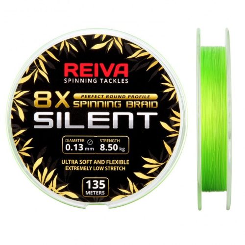 Reiva - Silent 135m 0,08mm Fluo Green