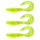 Nevis - Twister Shad 11cm Zöld Flitter 3db/cs