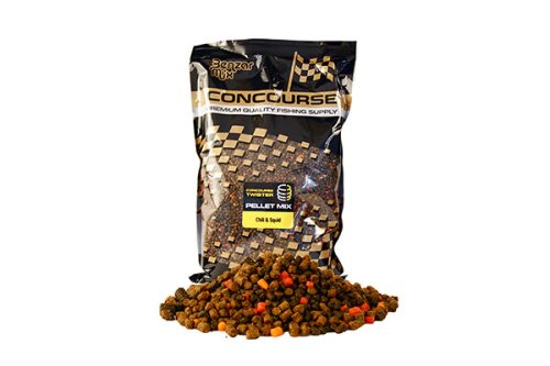 Benzár - Concourse Twister Pellet Mix Chili-Squid 800gr