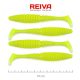 Reiva - Zander Power Shad 10cm Fluo Zöld 4db/cs