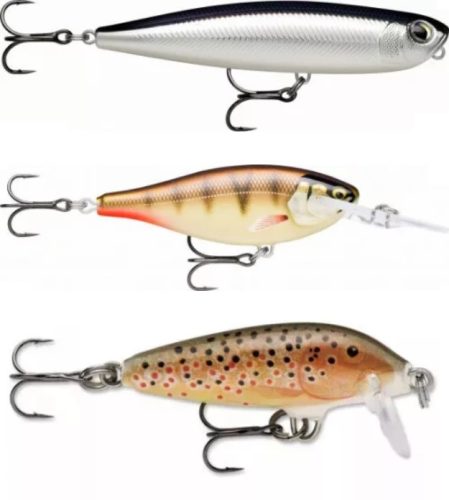 Rapala Szett - SRE55GDCP + CD09TR + PXRP127EB