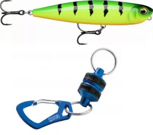 Rapala Szett - PXRP107FT+RCDMRB Clip Magnetique Blue