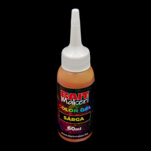 Bait Maker - Colorgél Sárga 60 ml