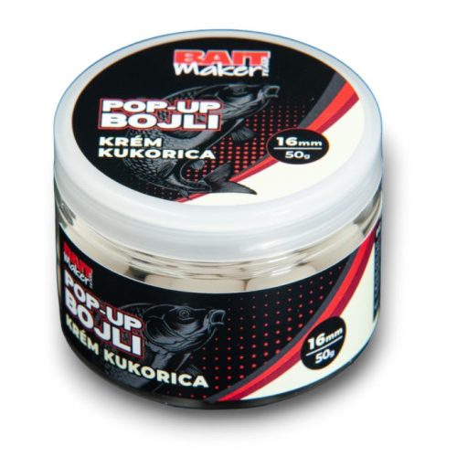 Bait Maker - Pop Up Bojli 16mm Krém Kukorica 50g