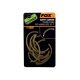 Fox - Edges Withy Curve Adaptor Hook Sizes 6+ Trans Khaki 10db/cs (-50)