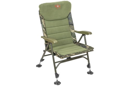 Carp Zoom - Recliner Komfort Horgász Fotel Camou/Fleece 56x46x42/98cm