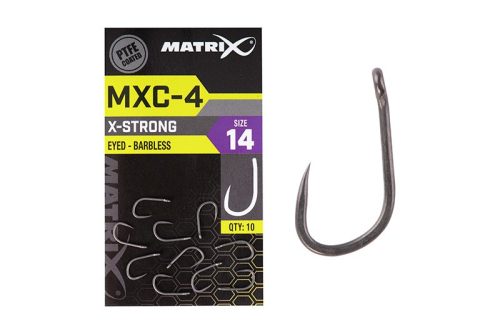 Matrix - MXC-4 Horog 16-os Barbless Eyed (PTFE)