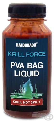 Haldorádó - KRILL FORCE PVA Bag Liquid - Krill Hot Spicy 180ml