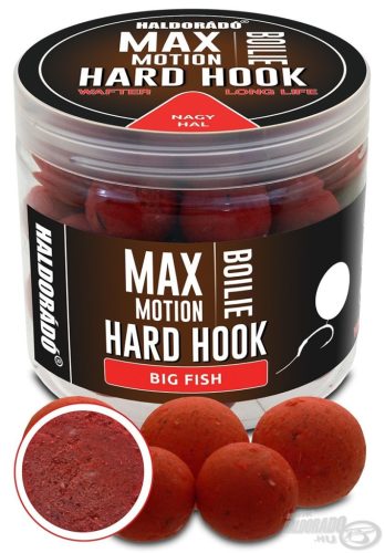 Haldorádó - MAX MOTION Boilie Hard Hook Wafter 16, 20 mm - Nagy Hal 100g