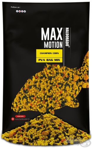 Haldorádó - MAX MOTION PVA Bag Mix - Champion Corn 600g