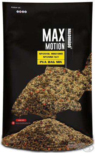 Haldorádó - MAX MOTION PVA Bag Mix - Spanyol Mogyoró 600g