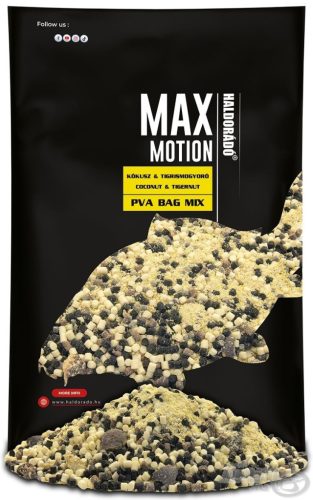 Haldorádó - MAX MOTION PVA Bag Mix - Kókusz&Tigrismogyoró 600g