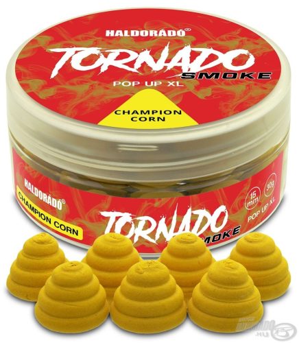 Haldorádó - TORNADO Smoke Pop Up XL 15 mm - Champion Corn