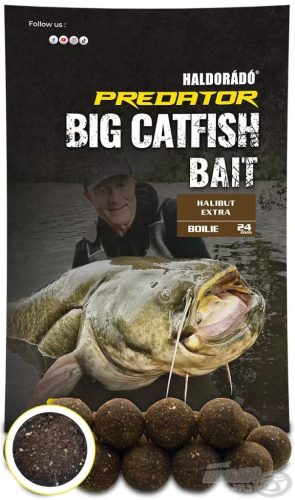 Haldorádó - Catfish Bait Boilie 24+ Halibut Extra 1kg