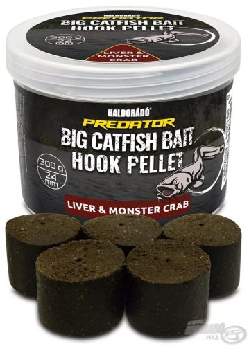 Haldorádó - Catfish Bait Hook Pellet 24 mm - Liver & Monster Crab 300g