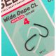 Sedo - Wide Gape CL Barbless Size 4-es 10db/cs