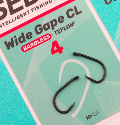 Sedo - Wide Gape CL Barbless Size 8-as 10db/cs