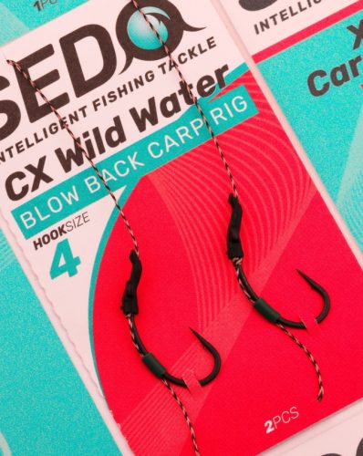 Sedo - CX Wild Water Blow Back Carp Rig Size 6-os 2 db/cs