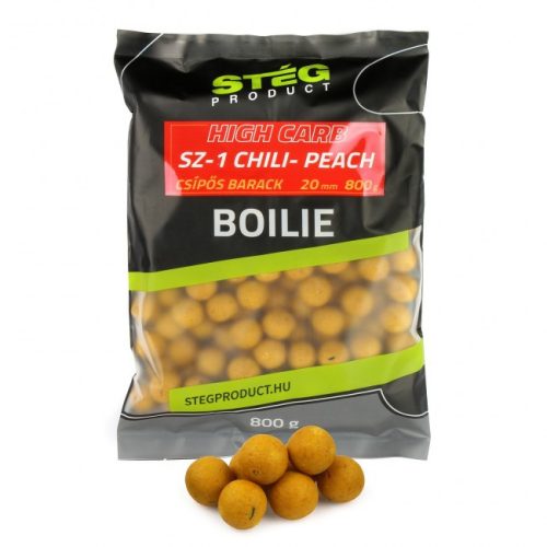 Stég Product - Carb Bojli Range - SZ-1 Chili Peach 20mm 800g