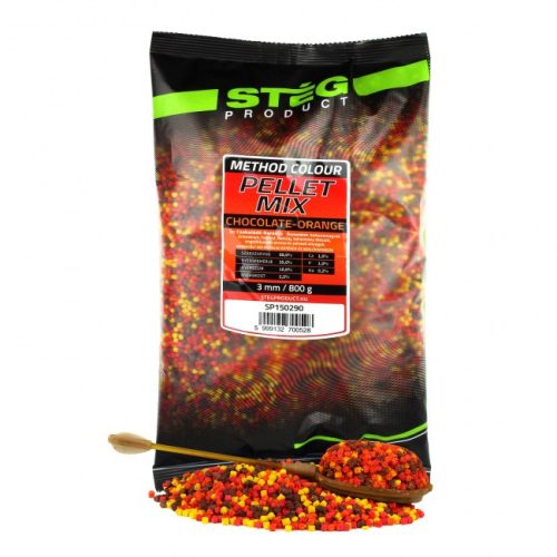 Stég Product - Pellet Mix 3mm Csoki-Narancs 800g