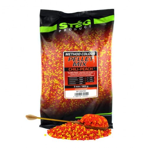 Stég Product - Pellet Mix 3mm Csili-Barack 800g