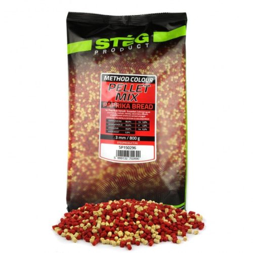 Stég Product - Pellet Mix 3mm Paprika-Bread 800g