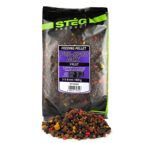 Stég Product - PVA-Spod Mix Fruit 3-5-8mm 800g