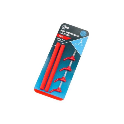 Nash - Zig Screws Large Red (-50)